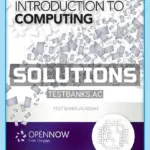 Solutions Manual for Introduction to Computing 1st Edition by OpenNow