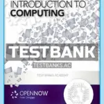 Test Bank for Introduction to Computing 1st Edition by OpenNow