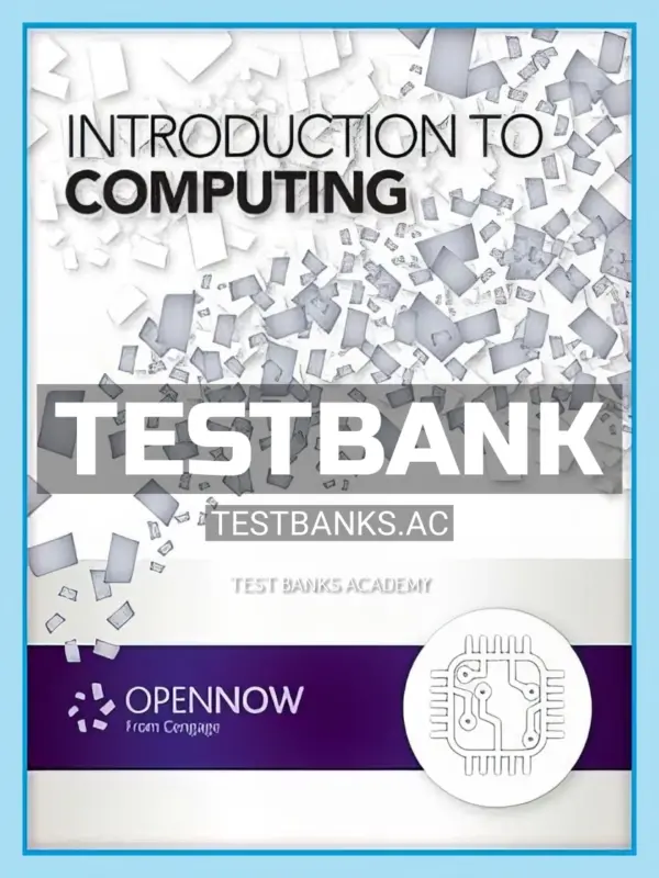 Test Bank for Introduction to Computing 1st Edition by OpenNow