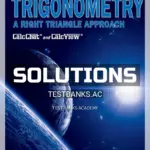 Solutions Manual for Trigonometry A Right Triangle Approach 1st Edition by Larson