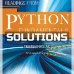 Solutions Manual for Python Fundamentals 1st Edition by Cengage