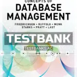 Test Bank for Concepts of Database Management 10th Edition by Friedrichsen