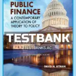 Test Bank for Public Finance 12th Edition by Hyman
