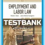 Test Bank for Employment and Labor Law 10th Edition by Cihon
