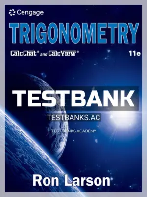 Test Bank for Trigonometry 11th Edition by Larson