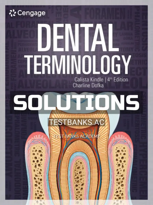 Solutions Manual for Dental Terminology 4th Edition by Kindle