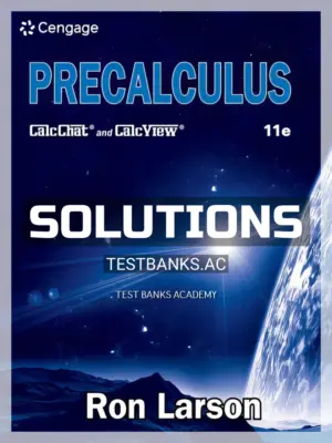 Solutions Manual for Precalculus 11th Edition by Larson