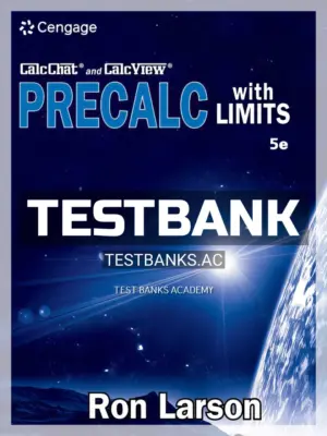 Test Bank for Precalculus with Limits 5th Edition by Larson