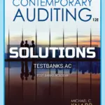 Solutions Manual for Contemporary Auditing 12th Edition by Knapp
