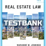 Test Bank for Real Estate Law 12th Edition by Jennings