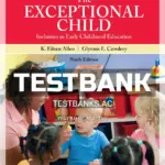 Test Bank for Exceptional Child 9th Edition by Allen