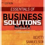 Solutions Manual for Essentials of Business Law 7th Edition by Beatty
