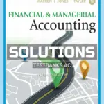 Solutions Manual for Financial and Managerial Accounting 16th Edition by Warren