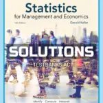 Solutions Manual for Statistics for Management and Economics 12th Edition by Keller