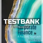 Test Bank for Corporate Finance 8th Edition by Ehrhardt
