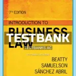 Test Bank for Introduction to Business Law 7th Edition by Beatty