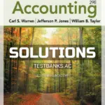 Solutions Manual for Accounting 29th Edition by Warren