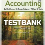 Test Bank for Accounting 29th Edition by Warren