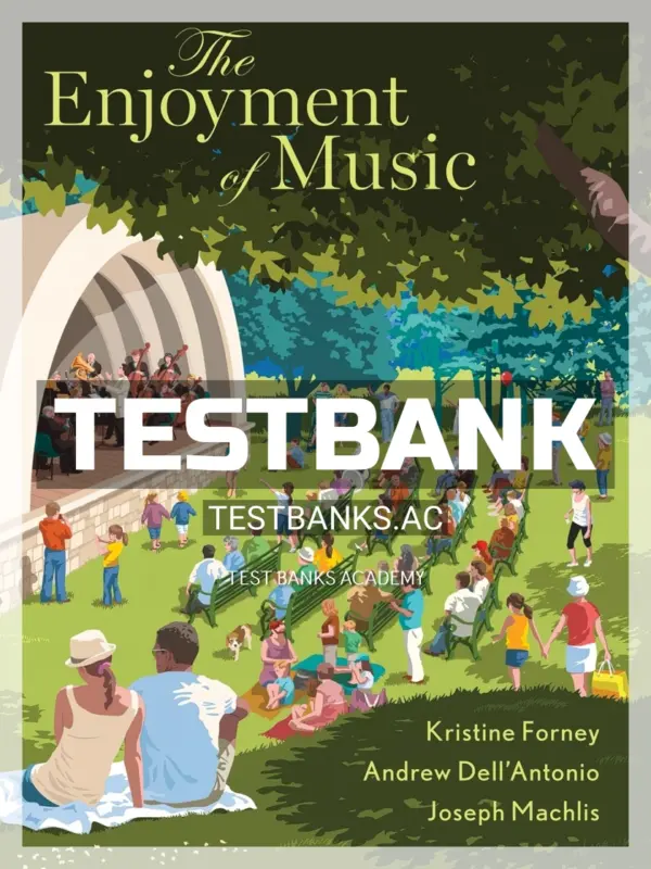 Test Bank for Enjoyment of Music 13th Edition by Forney