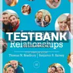 Test Bank for Intimate Relationships 3rd Edition by Bradbury