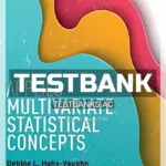 Test Bank for Applied Multivariate Statistical Concepts 1st Edition by Hahs Vaughn