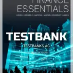 Test Bank for Finance Essentials 1st Edition by Kidwell