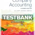 Test Bank for Company Accounting 11th Edition by Leo