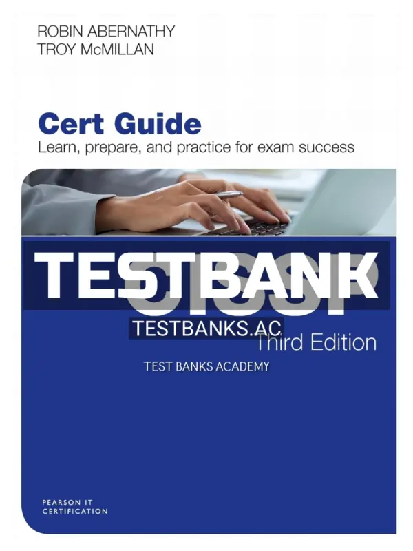 Test Bank for CISSP Cert Guide 3rd Edition by Abernathy