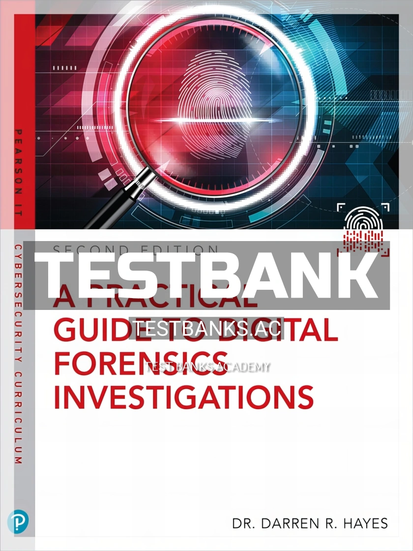 9780789759917-TEST-BANK Test Bank for Practical Guide to Digital Forensics Investigations 2nd Edition by Hayes