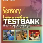 Test Bank for Sensory Integration 3rd Edition by Bundy