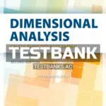 Test Bank for Dimensional Analysis 2nd Edition by Horntvedt