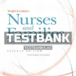 Test Bank for Wright & Leahey's Nurses and Families 7th Edition by Shajani
