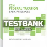 Test Bank for CCH Federal Taxation Basic Principles 2021 1st Edition by Smith