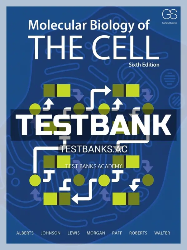 Test Bank for Molecular Biology of the Cell 6th Edition by Alberts