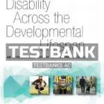 Test Bank for Disability Across the Developmental Lifespan An Introduction for the Helping Professions 2nd Edition by Smart