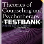 Test Bank for Theories of Counseling and Psychotherapy Individual and Relational Approaches 1st Edition by Cottone