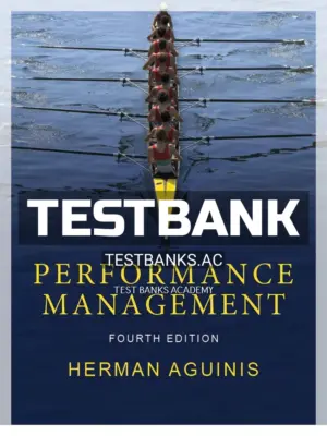 Test Bank for Performance Management 4th Edition by Aguinis