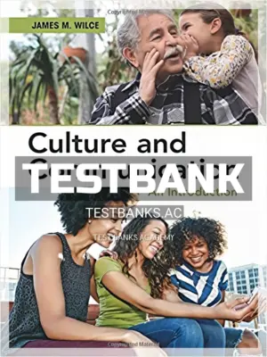 Test Bank for Culture and Communication An Introduction 1st Edition by Wilce