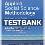 Test Bank for Applied Social Science Methodology An Introductory Guide 1st Edition by Gerring