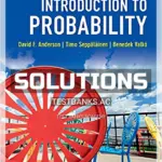 Solutions Manual for Introduction to Probability 1st Edition by Anderson