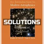 Solutions Manual for Introduction to Modern Astrophysics 2nd Edition by Carroll