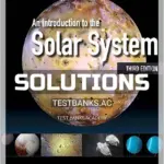 Solutions Manual for Introduction to the Solar System 3rd Edition by Rothery