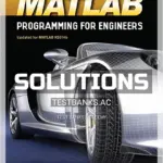 Solutions Manual for MATLAB Programming for Engineers 5th Edition by Chapman