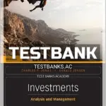 Test Bank for Investments Analysis and Management 13th Edition by Jones