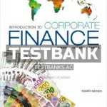 Test Bank for Introduction to Corporate Finance 4th Edition by Booth