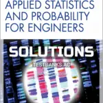 Solutions Manual for Applied Statistics and Probability for Engineers 7th Edition by Montgomery