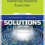 Solutions Manual for Marketing Research Essentials 9th Edition by McDaniel