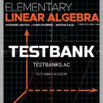 Test Bank for Elementary Linear Algebra 12th Edition by Anton