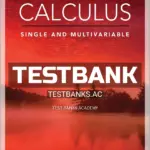Test Bank for Calculus Single and Multivariable 7th Edition by Hughes-Hallett