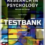 Test Bank for Research in Psychology 8th Edition by Goodwin